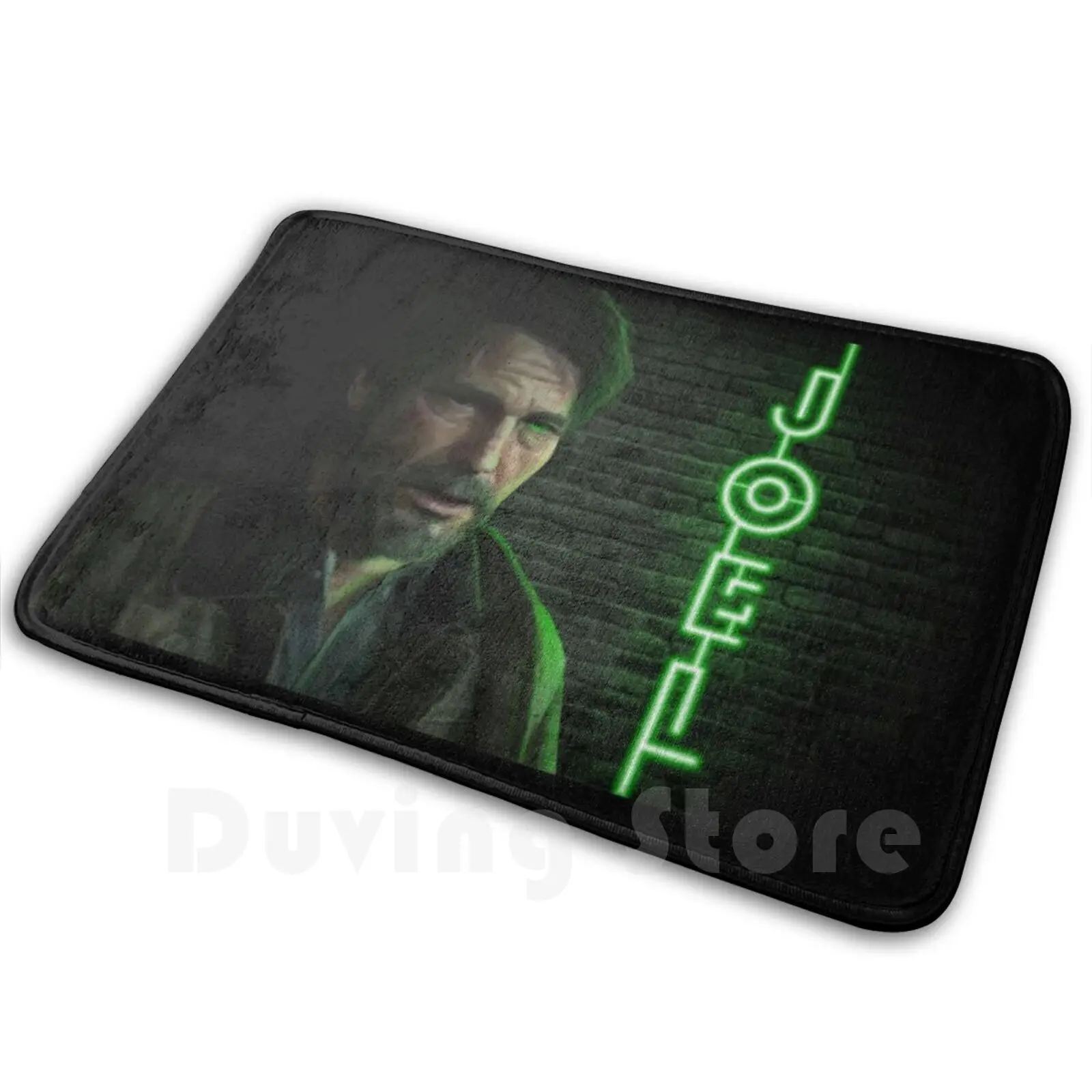 Joel-The Last Of Us Illustration Soft Non-Slip Mat Rug Carpet Cushion Joel Ellie Tlou Pt Ii Last Of Us