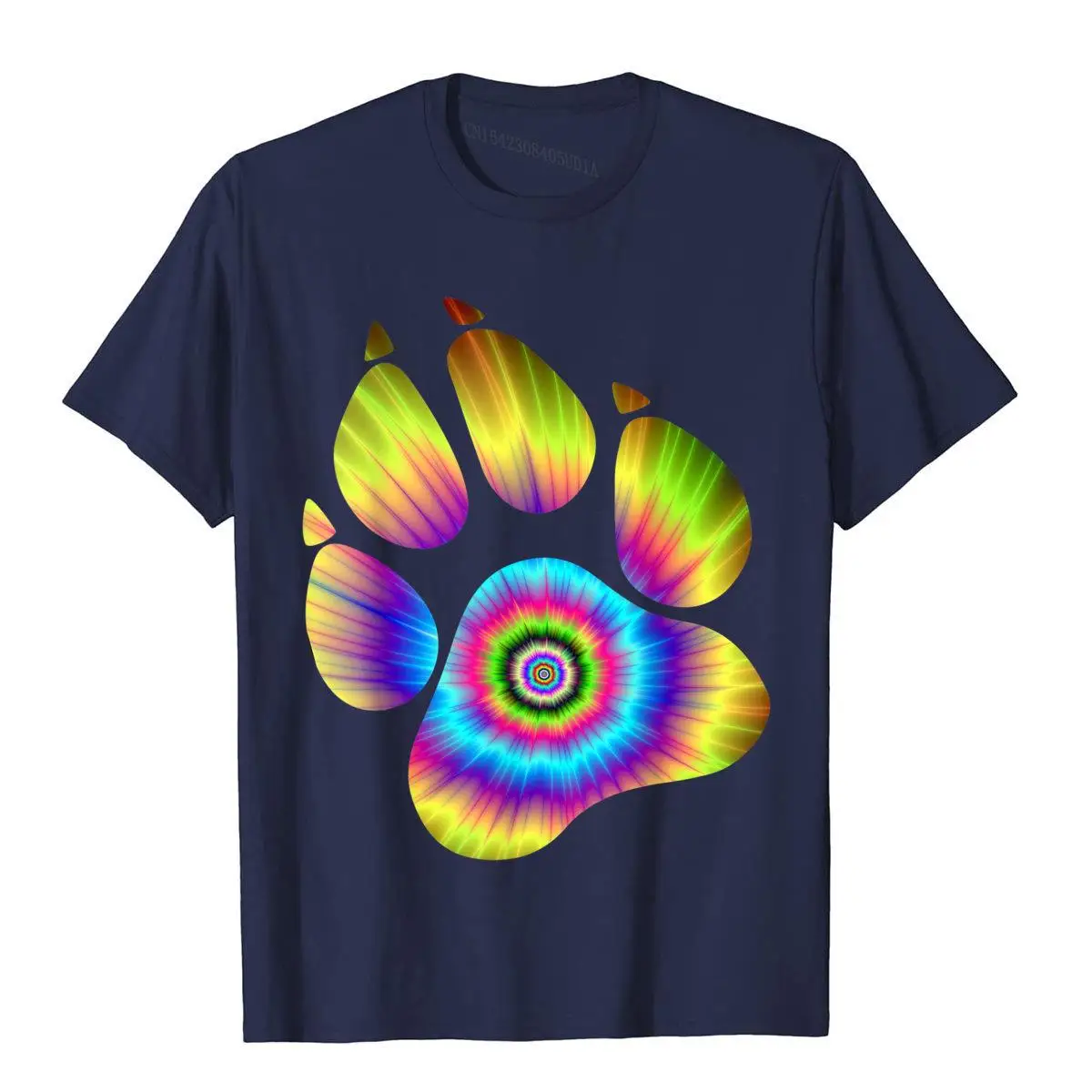 Рисунок 3 - Рубашка с принтом лап кошки собаки