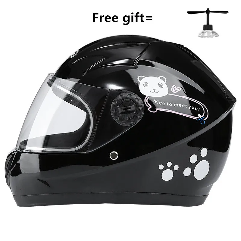 3 To 9 Olds Kids Motor Helmet Safety Full Face Motorcycle Helmet For Children Electromobile Casque Casco Capacete Moto Kask Ce