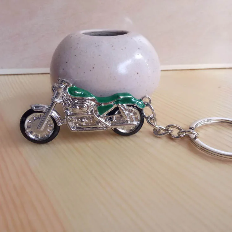 Fashion Mountain Motorcycle Key Chain New model Car Key ring key Holder Charm 3D crafts Party Gift Keychain