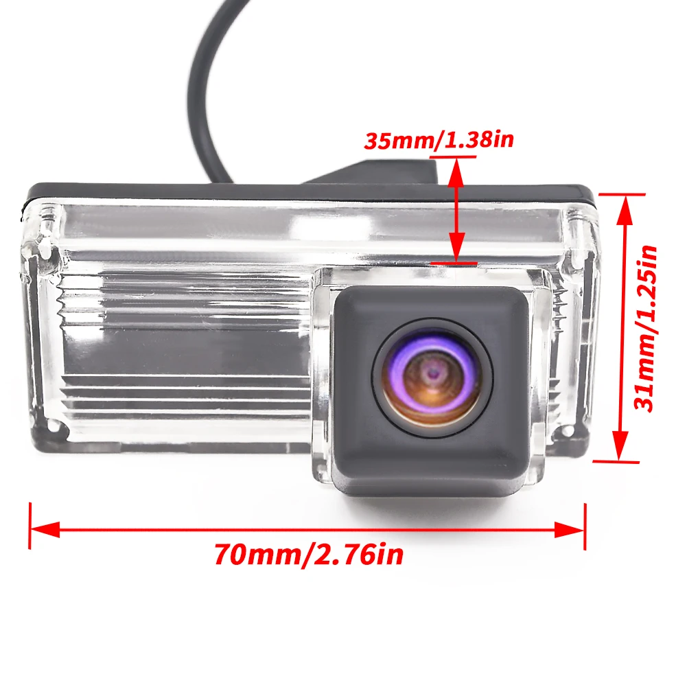 

Auto Backup Rear View CCD Car Reverse Car Rearview reversing Parking Kit Camera For Toyota Land Cruiser LC100 2.9cm*6.7cm