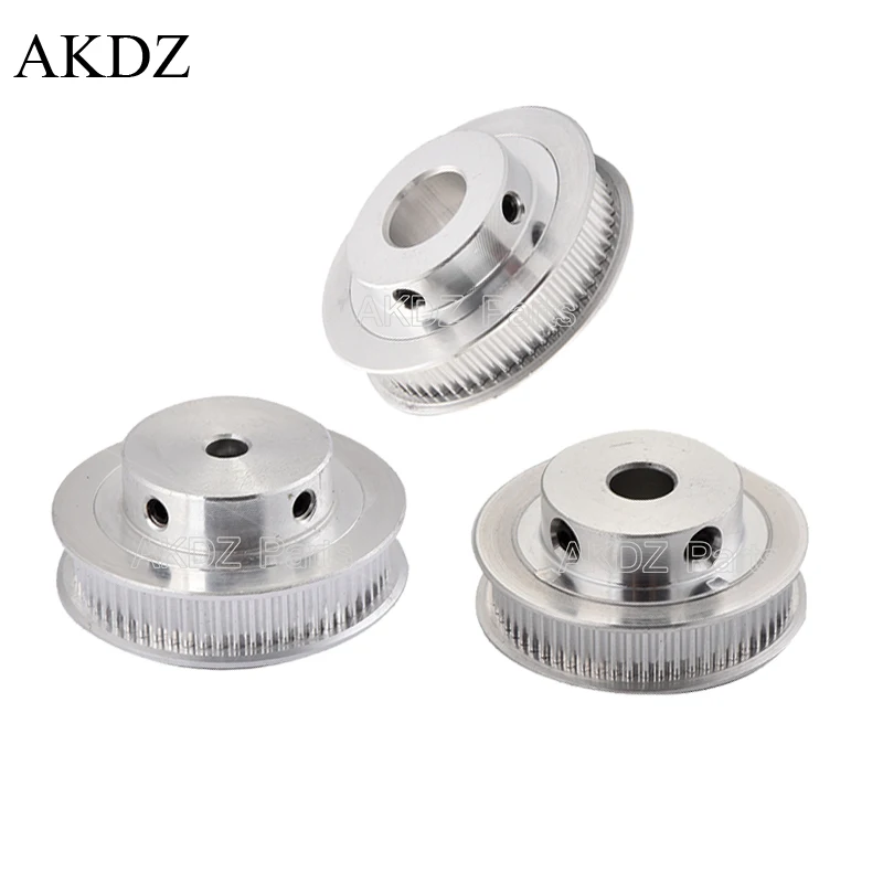 60 teeth GT2 Timing Pulley Bore 5mm 6.35mm 8mm 10mm 12mm 14mm for belt width 6mm used in linear 2GT pulley 60Teeth 60T