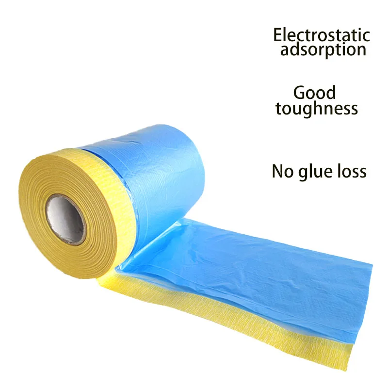 Special Masking Film Thick blue For Automobile Spray Paint Does Not Fall Off The Paint Protective Film Paint Protective Film