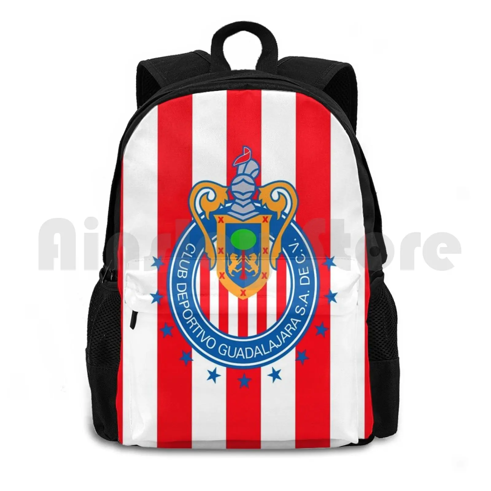 Club Deportivo Guadalajara Outdoor Hiking Backpack Waterproof Camping Travel Club Deportivo Guadalajara Guadalajara Chivas