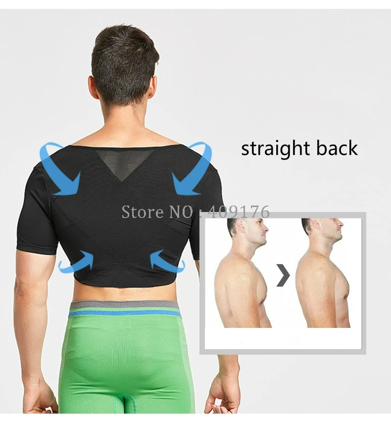 Nueva ropa interior moldeadora para hombres, moldeadores de cuerpo, corsé de Control con cremallera, Tops adelgazantes para ginecomastia, blanco y