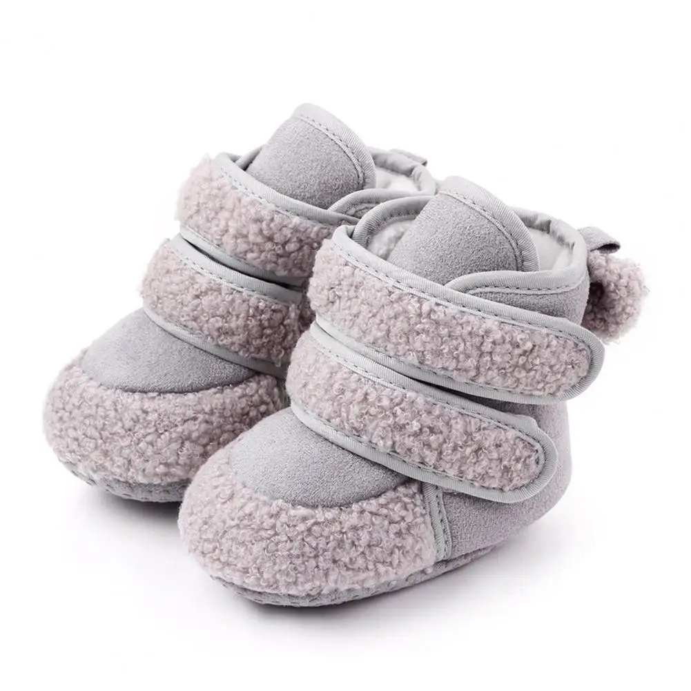 

Baby Winter Shoes Girl Boy Comfortable Soft Magic Tape Cotton Soft Non-Skid Ankle Boots Bootie Shoes Baby Shoes 2021