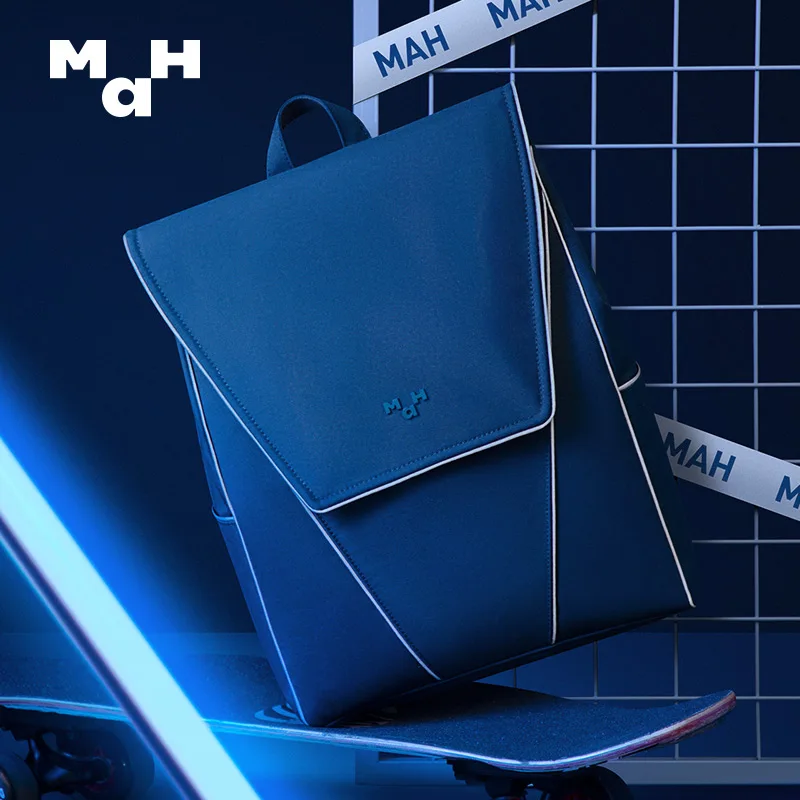 [3M series] MAH Joint Reflective Schoolbag Women College Students Commuter Backpack Business Laptop Backpack