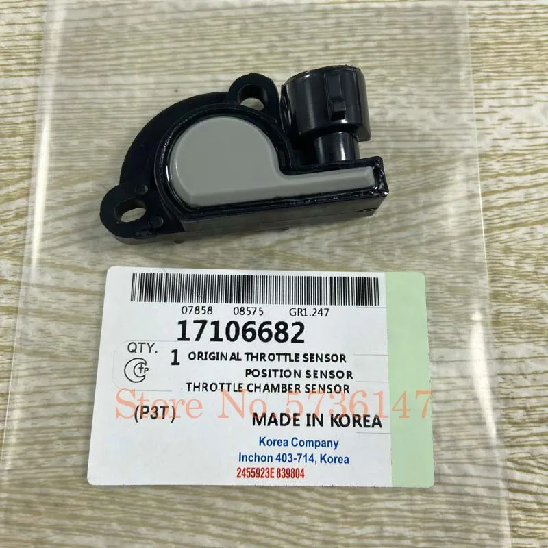 

TPS Throttle Position Sensor For GMC Chevrolet Aveo Cadillac Daewoo Combo Corsa Vauxhall Opel Astra Zafira OEM:17106681 17106682