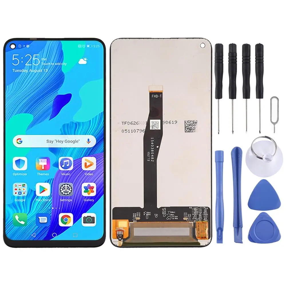 

LCD Screen and Digitizer Full Assembly for Huawei Nova 5T / YAL-L21 / TAL-L61 / YAL-L71 / YAL-L61D (Black)