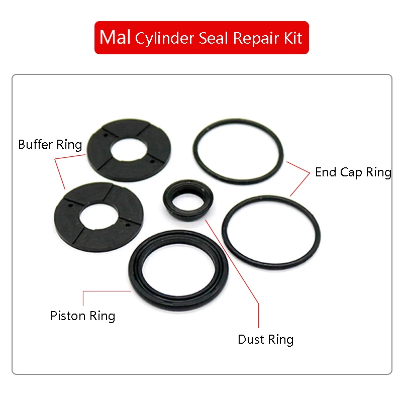SC MAL SDA Air Cylinder Repair Kits Airtac Standard Piston Seal Ring Kit Pneumatic