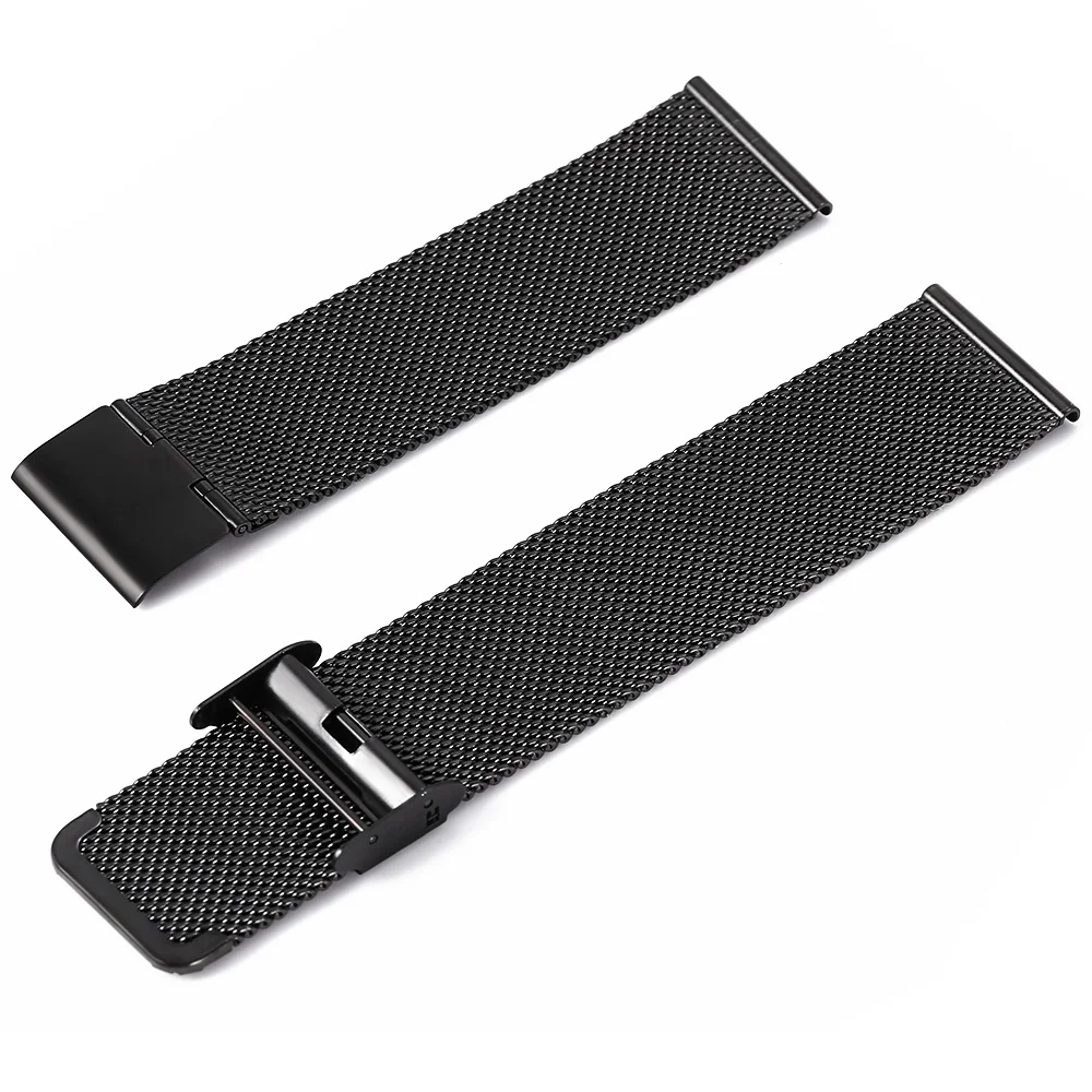 Metal Band For Xiaomi Amazfit GTS Bip S GTR 42mm Smart Watch 20mm Stainless Steel Wrist Strap For Garmin Venu Forerunner 245 645