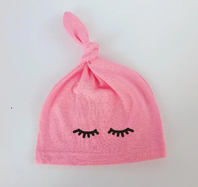 brand newborn baby sleeping cap hat Kids children\'s eye girl Hat Boy Cap cotton Beanie bonnet toddler Babies accessories newborn