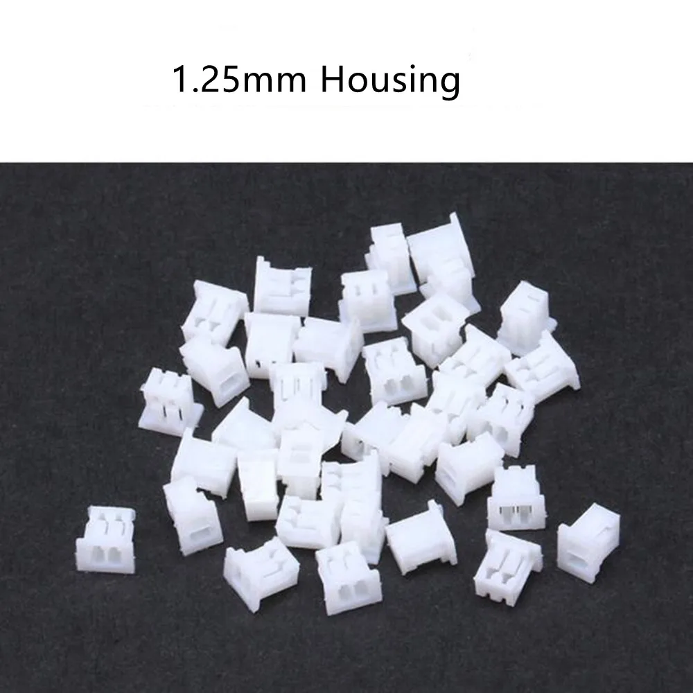 MX1.25mm Connector Male Plug Plastic Shell Housing  2/3/4/5/6/7/8/9/10P