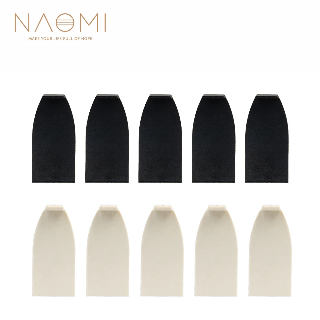 NAOMI 5pcs/1 set Plastic Double Bass Bow Tips And Linings Contrabass Bow Accessories Replacement