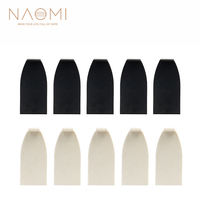 NAOMI 5pcs/1 set Plastic Double Bass Bow Tips And Linings Contrabass Bow Accessories Replacement