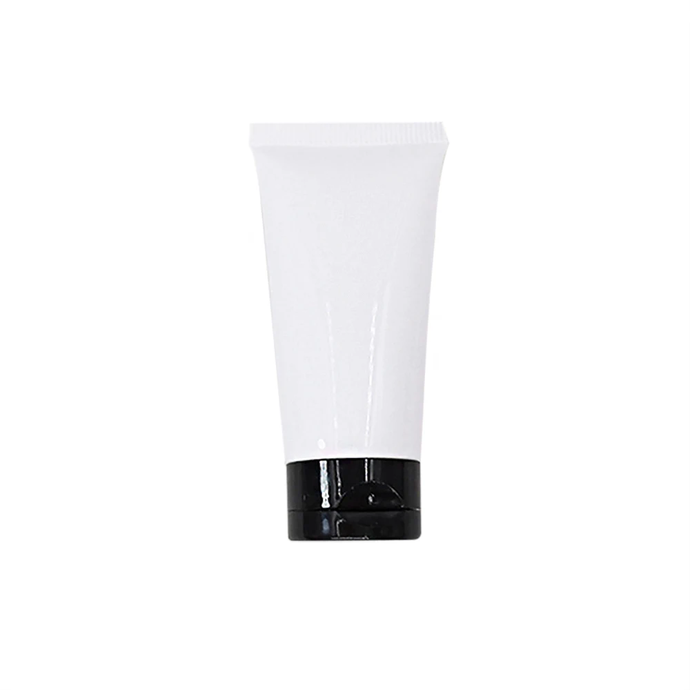 

20g Plastic Squeeze Bottle Cosmetic Facial Cleanser Hand Cream Soft Tube With Flip Top Cap