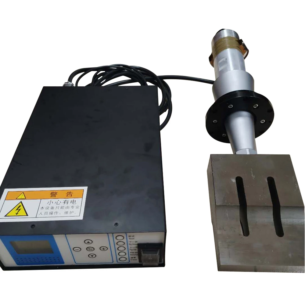 15KHZ 2600W Ultrasonic Face Mask ตัดซีลเชื่อมเครื่อง Transducer Horn พลาสติก Nonwoven ผ้าเครื่องเชื่อมอุปกรณ์15K