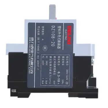 DZ108-20/11 1.6A DZ108201P611 0.1-1.6A DZ108มอเตอร์Circuit Breaker