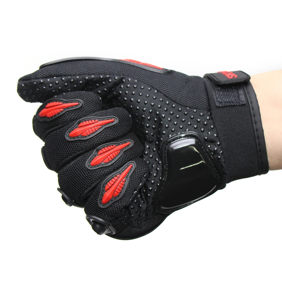 Guanti da Moto guanti da corsa traspiranti con dita intere protezione per sport all\'aria aperta equitazione Cross Dirt Bike guanti Moto nuovo