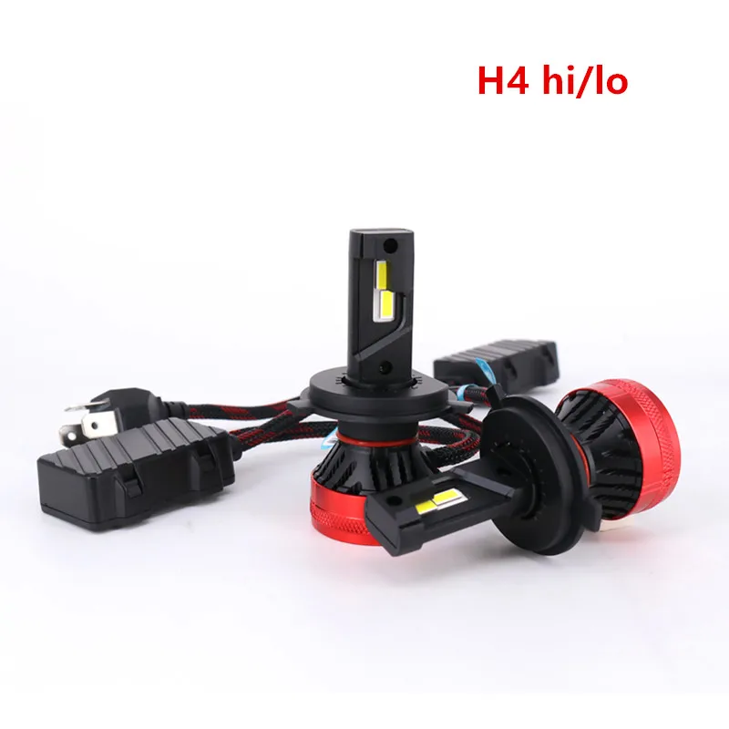 JunYue F5 LED المصباح 20000LM H11 H7 Canbus سيارة العلوي H1 H4 H8 H11 9005 9006 HB3 HB4 9012 H4 مصابيح ضباب السيارات غلوب