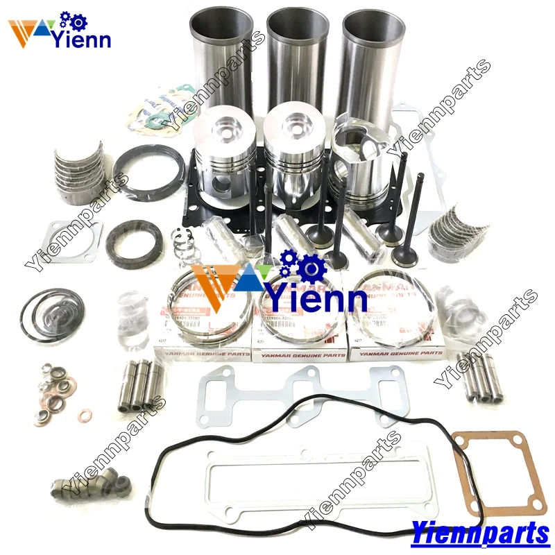 

D1.6DCAE3 D1.6 Overhaul Rebuild Kit Full Gasket Liner Piston For Vovlo GEHL Loader Hitachi Excavator Diesel Engine Parts