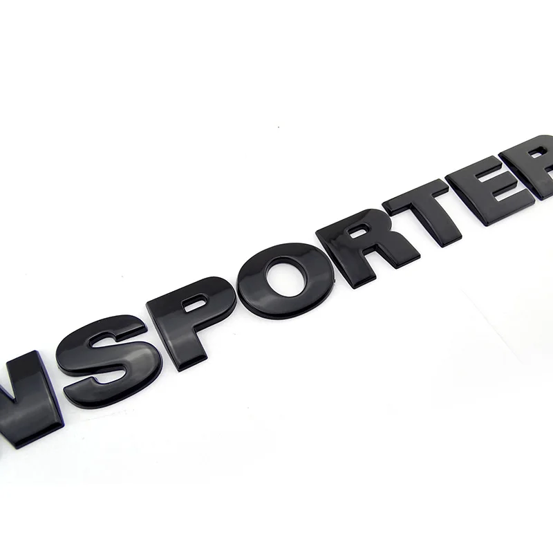 2010–2018 T5 Heckklappen-Schriftzug-Emblem, T6, Kofferraum-Aufkleber, selbstklebendes Abzeichen, Buchstaben-Transporter für Volskwagen