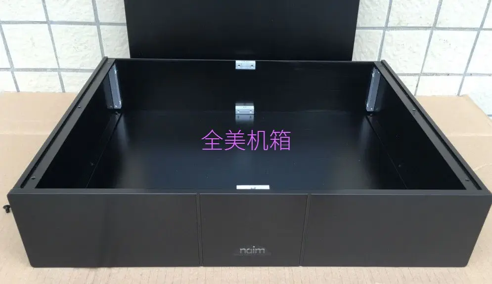 NAIM อลูมิเนียม Preamp แชสซีเครื่องขยายเสียง DIY กล่อง 430*90*308 มม