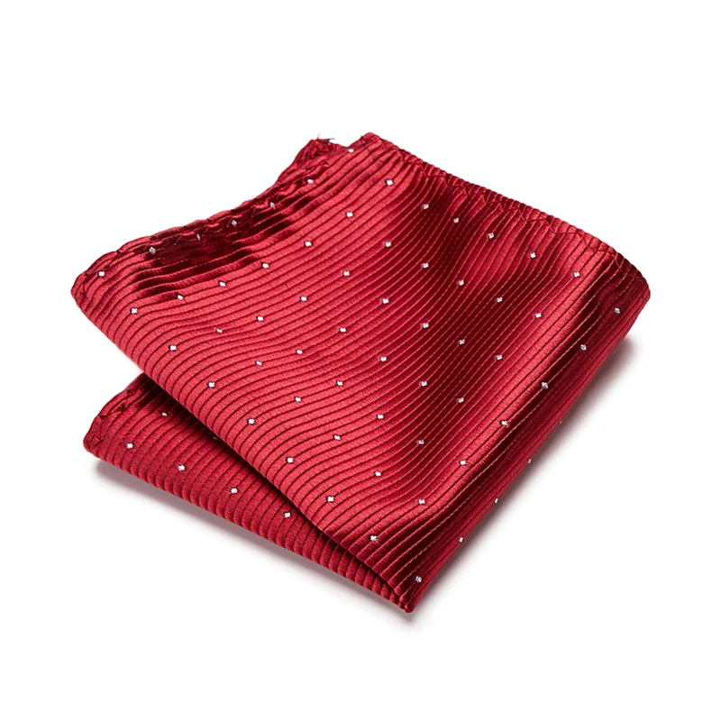 Pañuelos de seda a la moda para hombre, pañuelos cuadrados de bolsillo Vintage a rayas, trapo de moño sólido, 22x22 cm