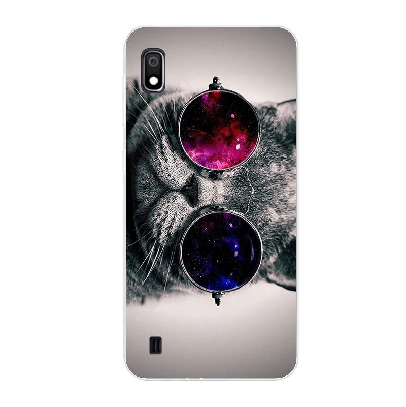 For Samsung Galaxy A10 Case Soft Silicone Flower Phone Case For Samsung Galaxy A10 A 10 A105F A105 TPU Cases Cover Funda couqe