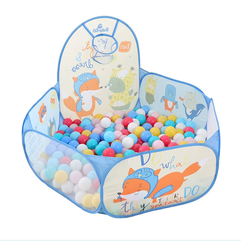 

Kids Ocean Ball Pool Toys Baby Play Tent With Basketball Pit Pool Convenient Carry Outdoor Toy Game Children Ocean Ball Tent