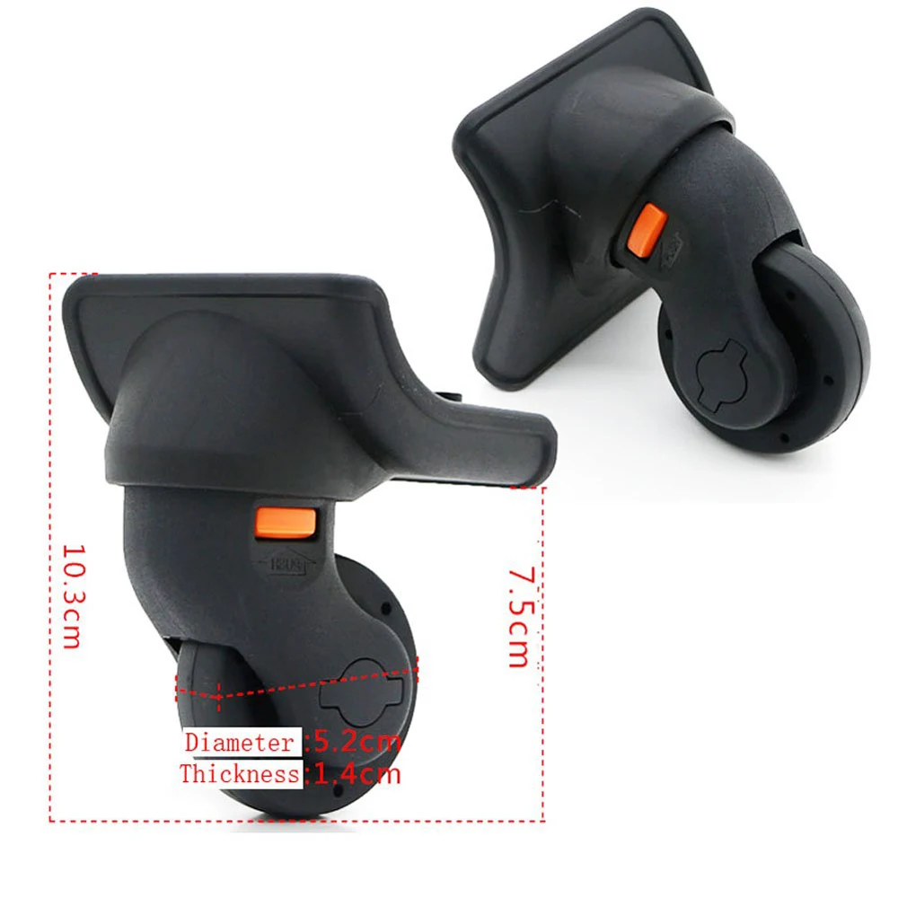 Replacement Luggage Wheels for Suitcase Repair 360 Degree Swivel Removable Trolley Case Travel Suitcase Accessories