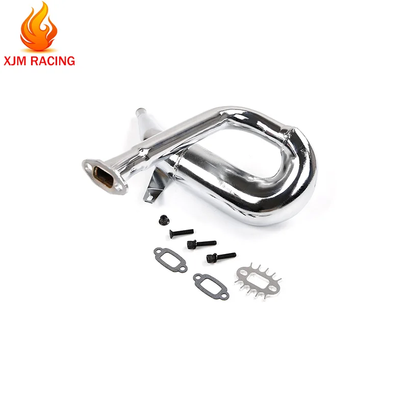 Exhaust Pipe Tuned Pipe for 1/5 Hpi ROFUN Rovan Kingmotor Baja 5FC Truck Rc Car Toys Parts