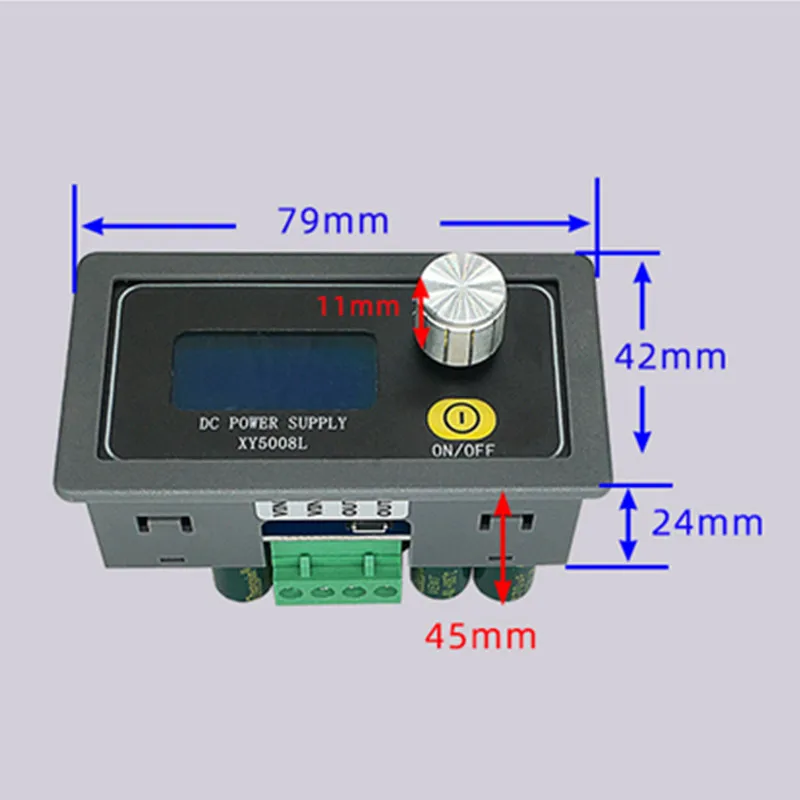 XY5008L CNC adjustable DC regulated power supply constant voltage constant current repair 50V8A400W step-down module