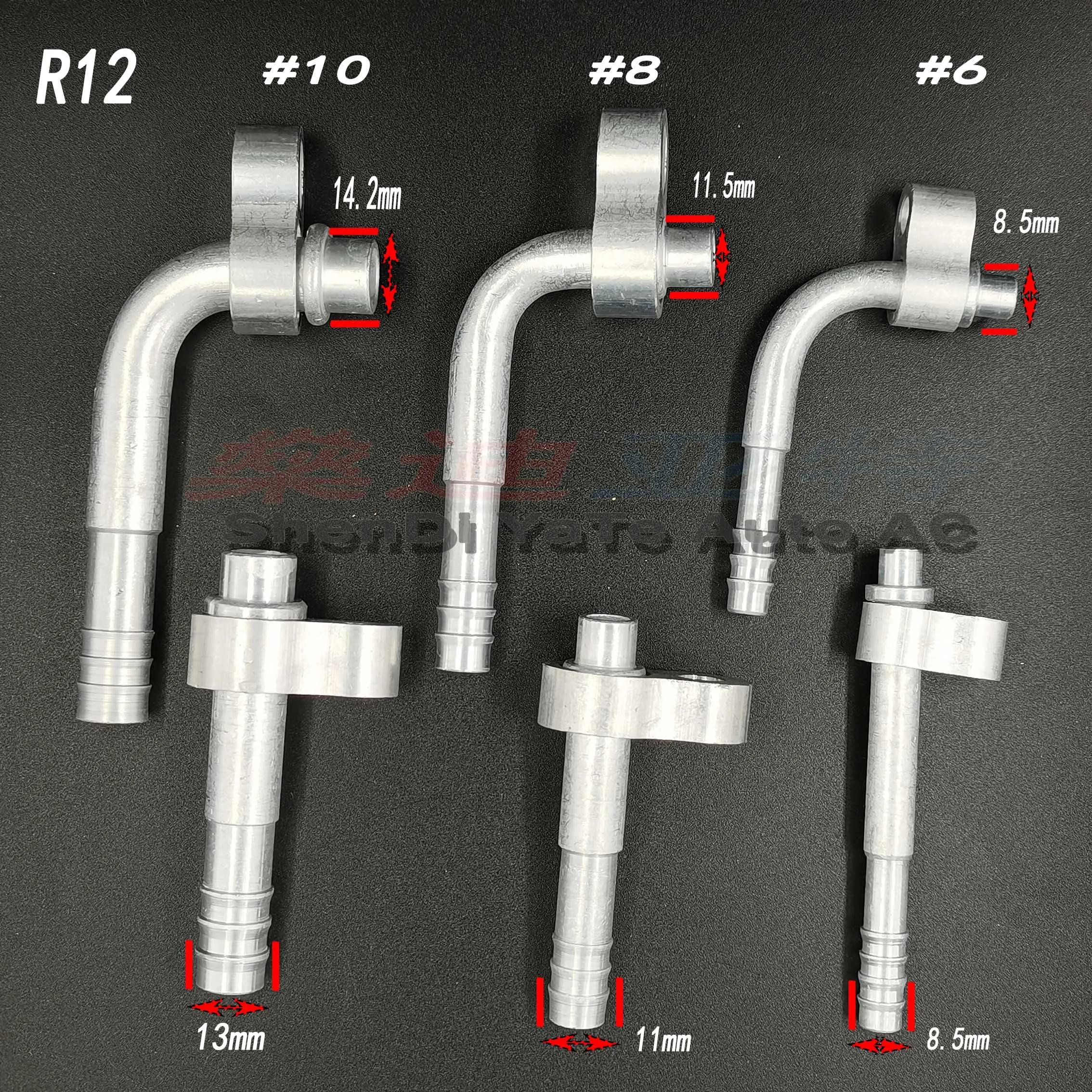 

Шланг для автомобильного кондиционера, Стандартный кронштейн радиатора, трубка испарителя R12, активный разъем для сушилки, запасные части