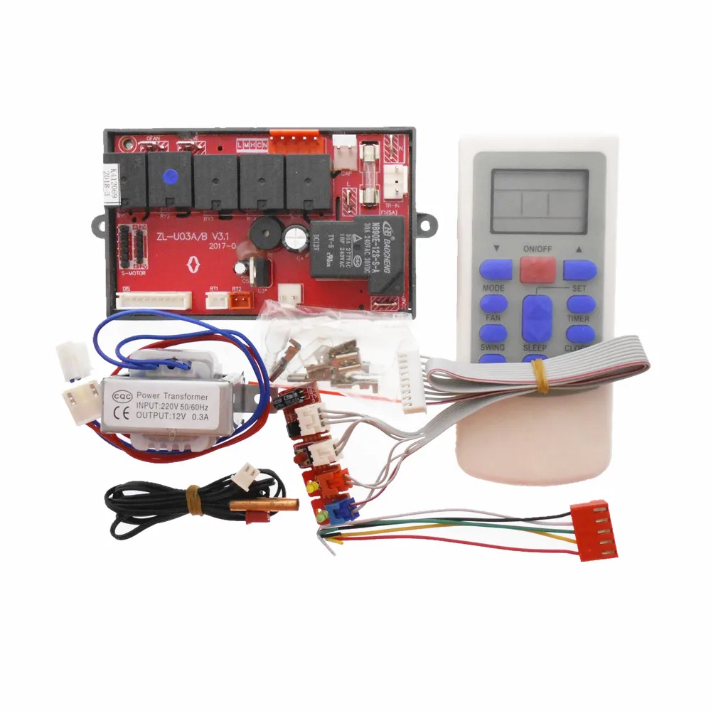 

ZL-U03A/B Air conditioning Universal retrofit plate hook computer board three-speed motor