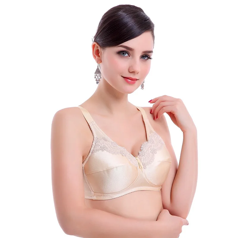 X9072 Artificial Breast Bra After Operation Mastectomy Bra Tube Top Type Rimless Underwear Silicone Breast Forms Prosthesis Bras