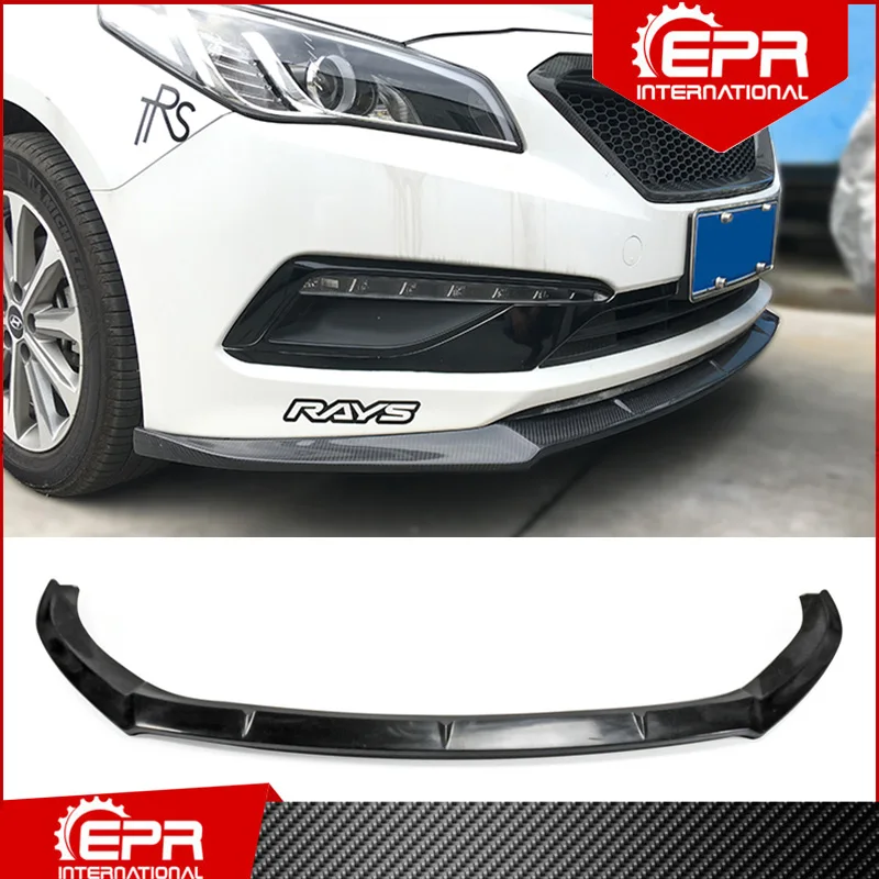 

For Sonata LF 9th Carbon Fiber / Glass Fiber Front Lip (KDM version) Racing Part Tuning For Sonata LF FRP Front Splitter Trim