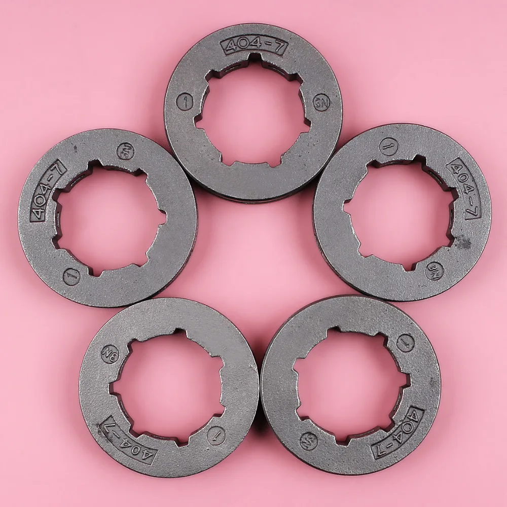 

5pcs/lot Sprocket Rim For Stihl 070 084 MS780 MS880 MS650 MS720 Chainsaw Spare Part .404 Pitch 7 Teeth ID 22mm бензопила