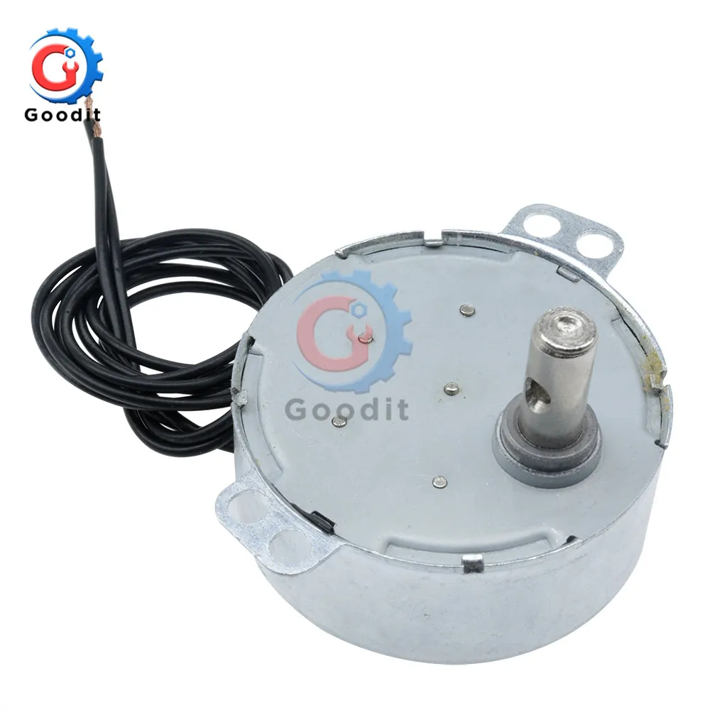 Synchronous Motor CW/CCW TYC-50 AC 220-240V AC12V 50/60Hz Synchronous Motor 5-6RPM Robust Torque 4W Torque 4KGF.CM