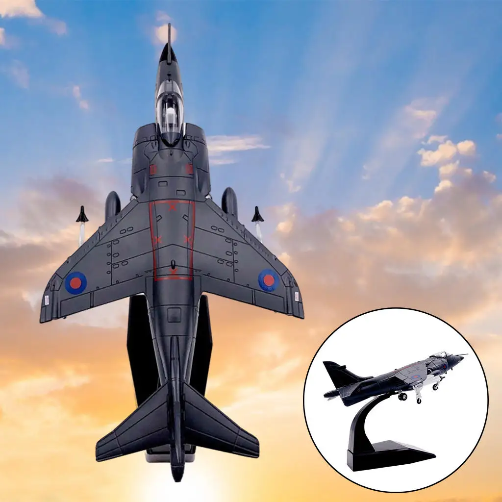 1:72 Alloy Diecast Simulation Jet Fighter Aircraft Model Plane with Stand Display Collection Home Decor for Boys Toy Ornament