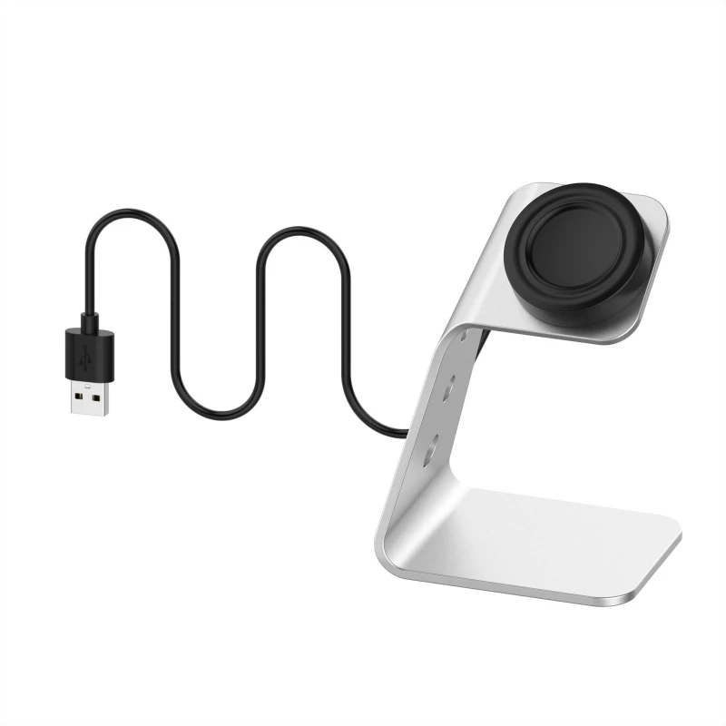 Metal USB Charger Dock Magnetic Stand for samsung-Galaxy watch 42/46mm Gear S2 Sport Classic S3 Frontier SM-R760 R800
