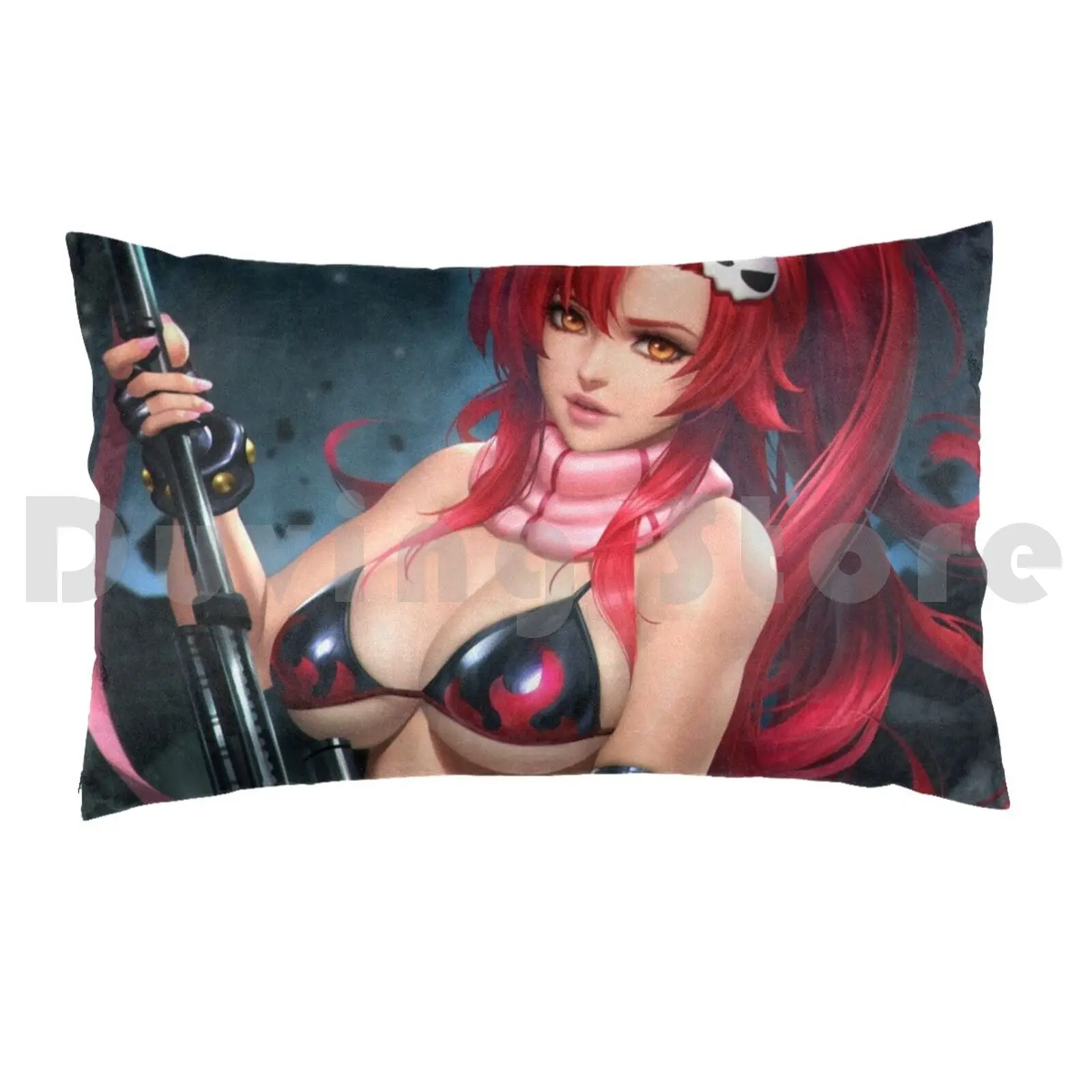 YokoPillow case Yoko Littner Cute Girls Sexy Boobs Hot Lewd Thicc Adult Ecchi Erotic