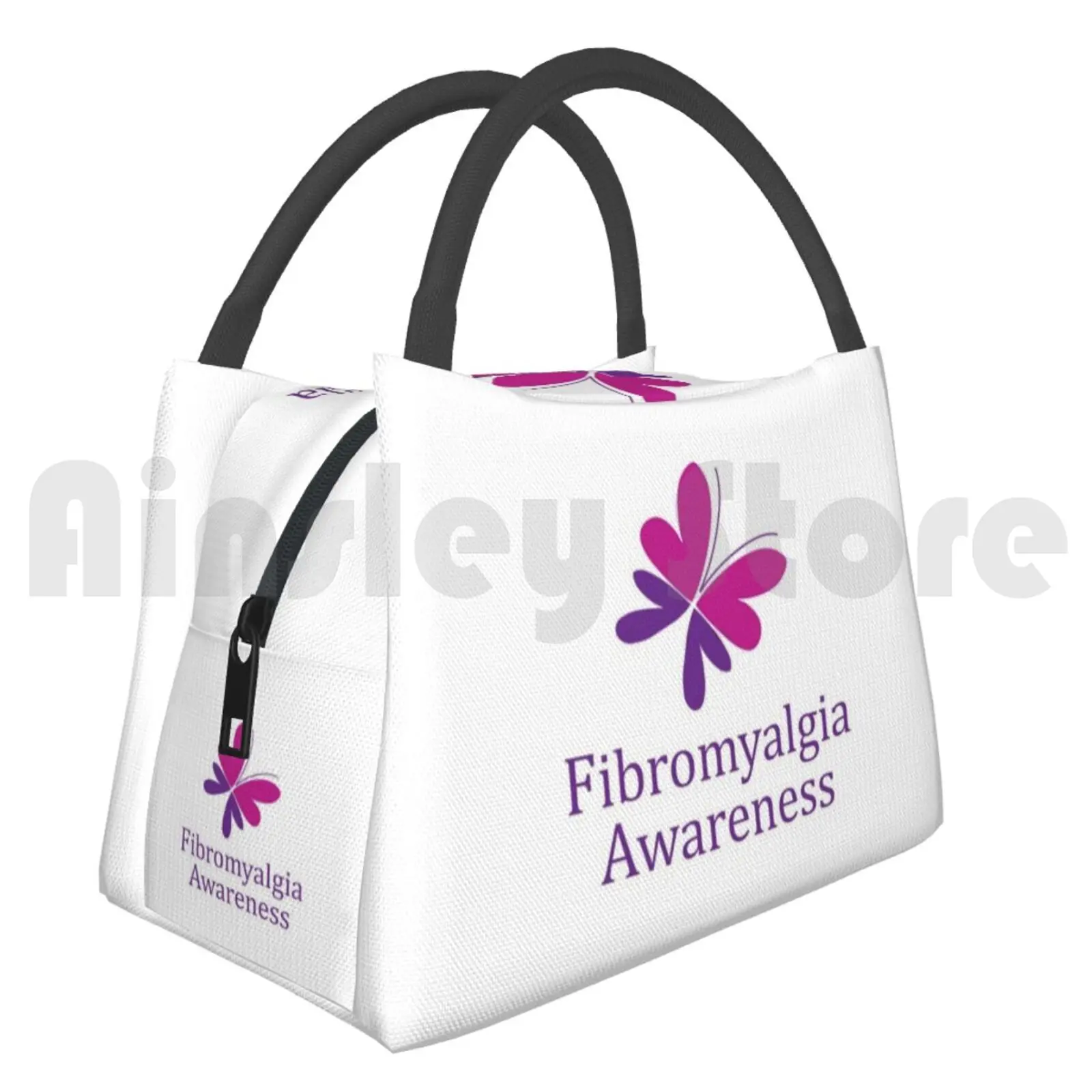 

Portable Insulation Bag Fibromyalgia Awareness Logo