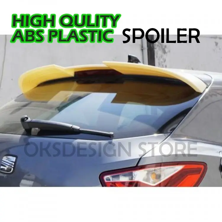 FOR Seat İbiza (2008-2017) 4 Door Cupra Model Spoiler ( ABS Plastic )