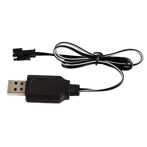 6V 250mA NiMh/NiCd Battery USB Charger For 5S NiMh/NiCd Battery Pack SM 2P Electric Toy Charger For Rc Racing Car Tr