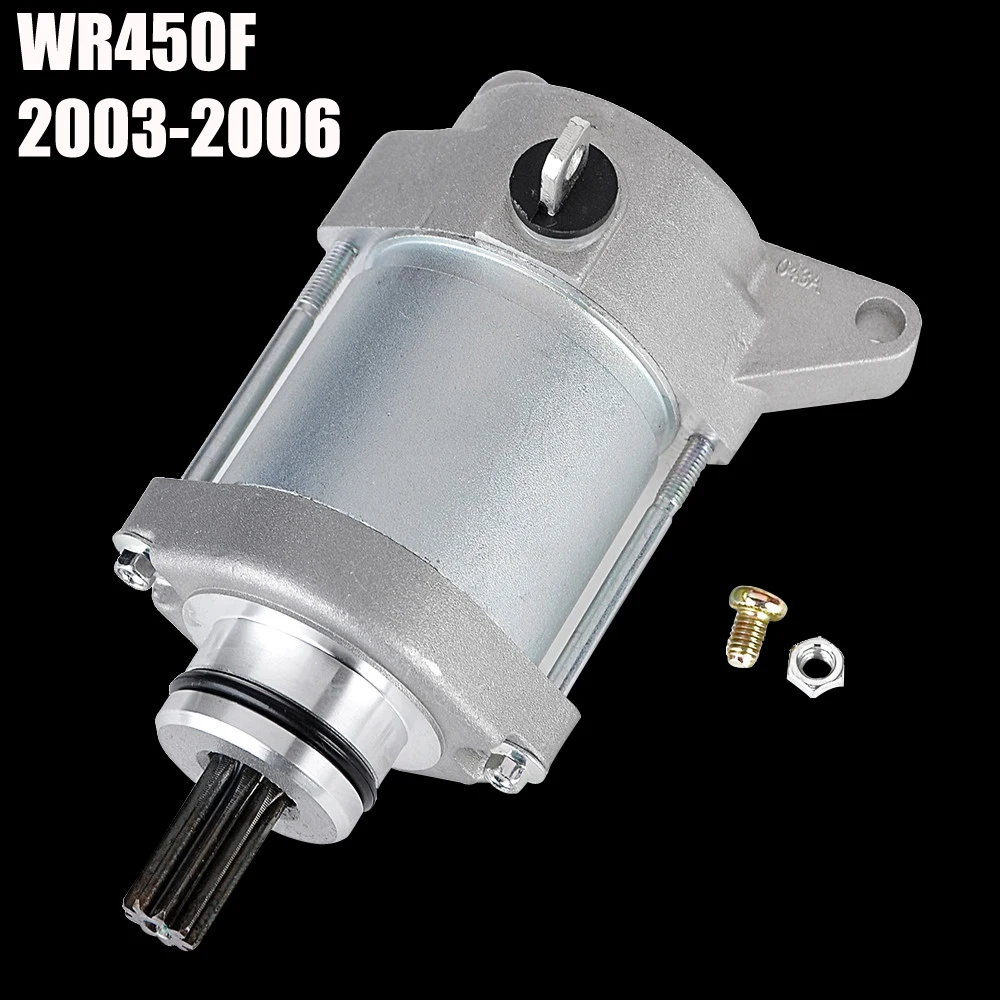 

Engine Starter Motor for Yamaha WR450F 2003 - 2006 5TJ-81890-00 5TJ-81890-10 5TJ-81890-20 WR 450F WR 450 F