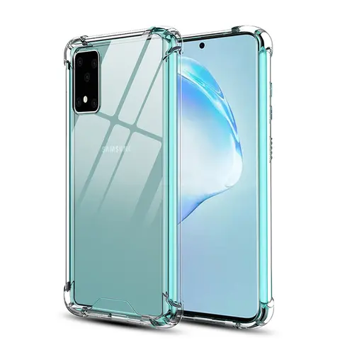 Funda a prueba de golpes para samsung galaxy s20 ultra, s10e, s10 lite, s9, s8 plus, accesorios para teléfonos móviles, fundas ajustadas de silicona