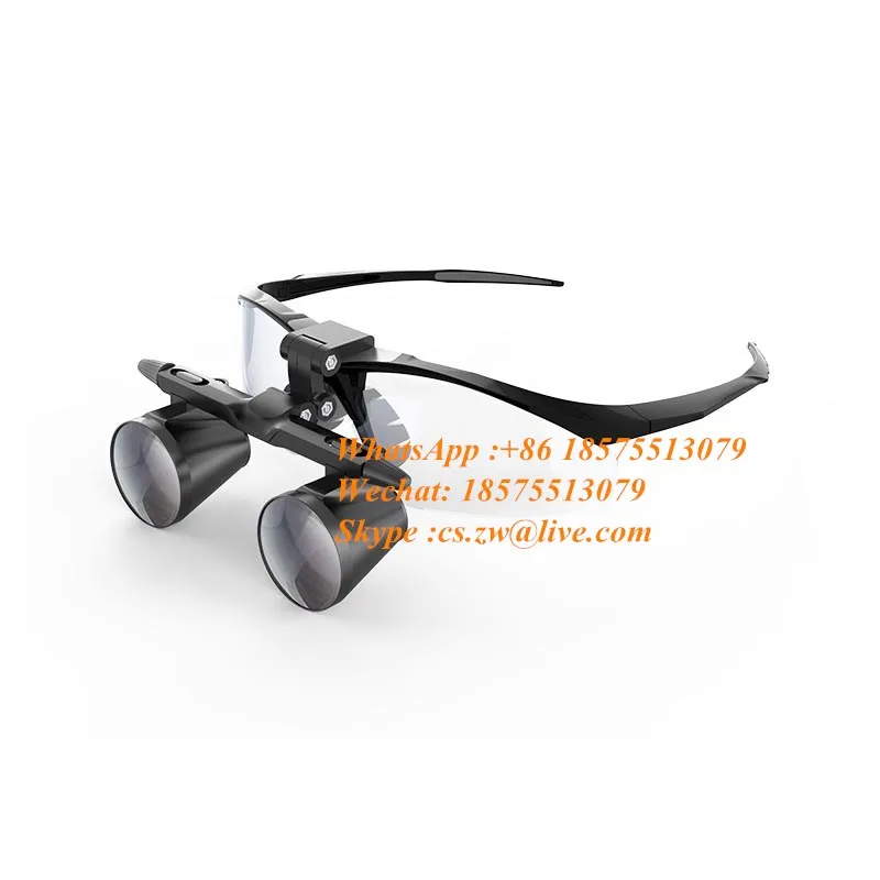 

FD-501G Galileo Frame Type Double-hole Medical Magnifying Glass For Oral Dental ENT Surgery 2.5 Times 3.5 Times