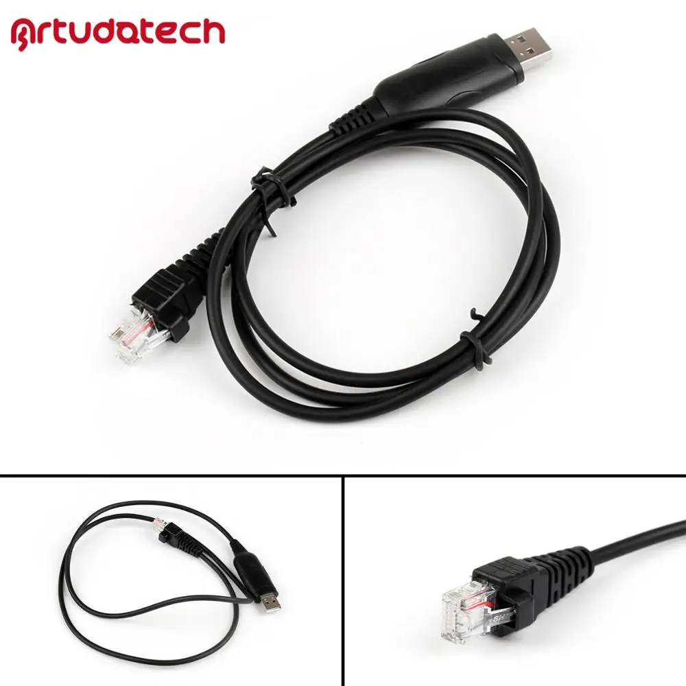 Artudatech – câble de programmation USB OPC-592 pour ICOM IC-F310 IC-F410 IC-F420/2610/2020 + CD