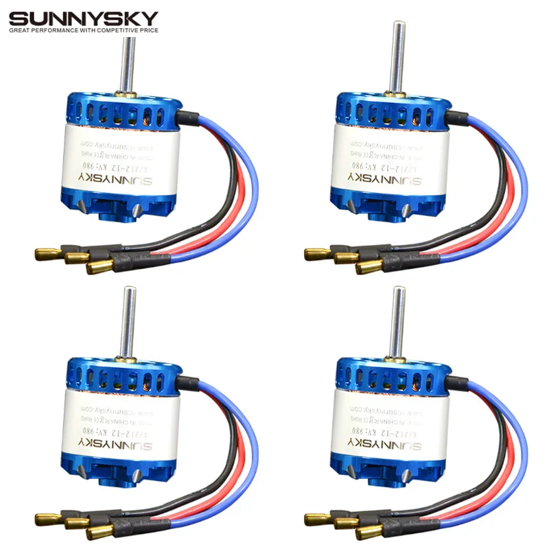 Sunnysky X2212-III X2212 980KV 800KV 1250KV 1400KV Outrunner Brushless Motor 2212 for RC Quadcopter Multicopter